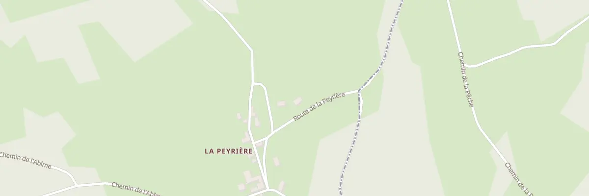 Plan du 1313 Rte de la Peyrière au Bugue