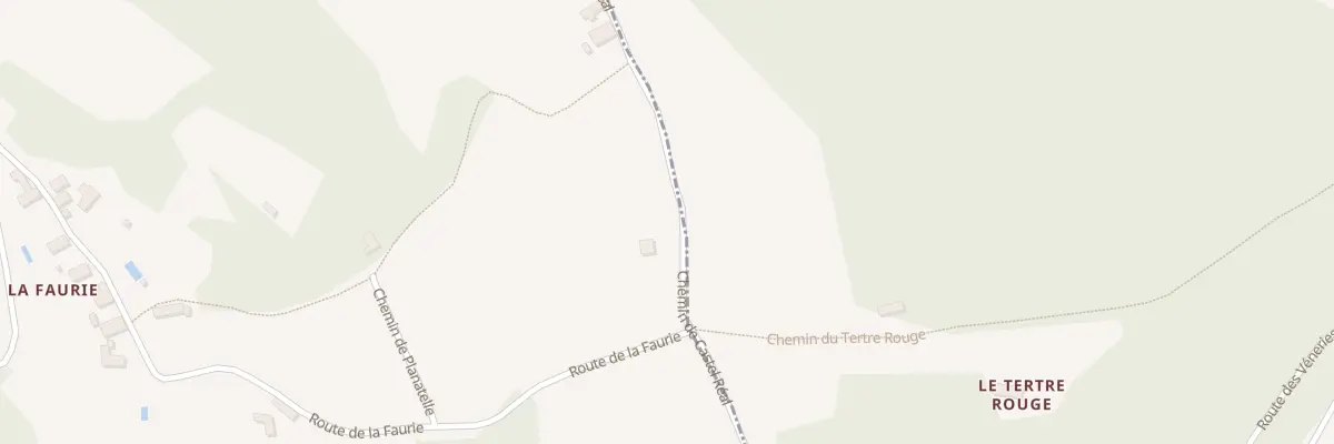 Plan du 51 La Faurie à Urval