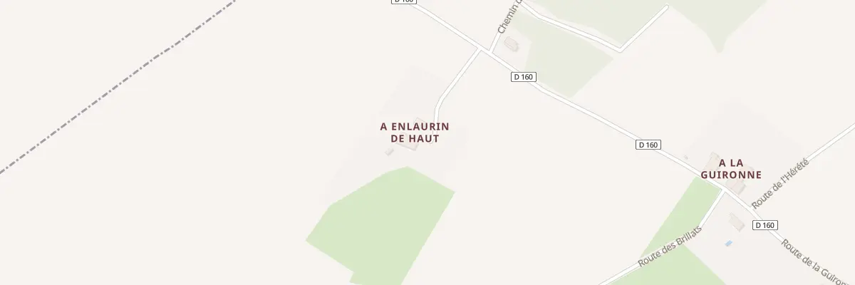 Plan du 5046 A Enlaurin de Haut à Castillon-Savès