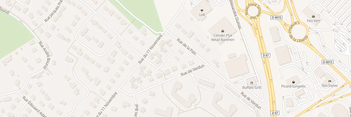 Plan du 24 Rue du Onze Novembre à Barentin