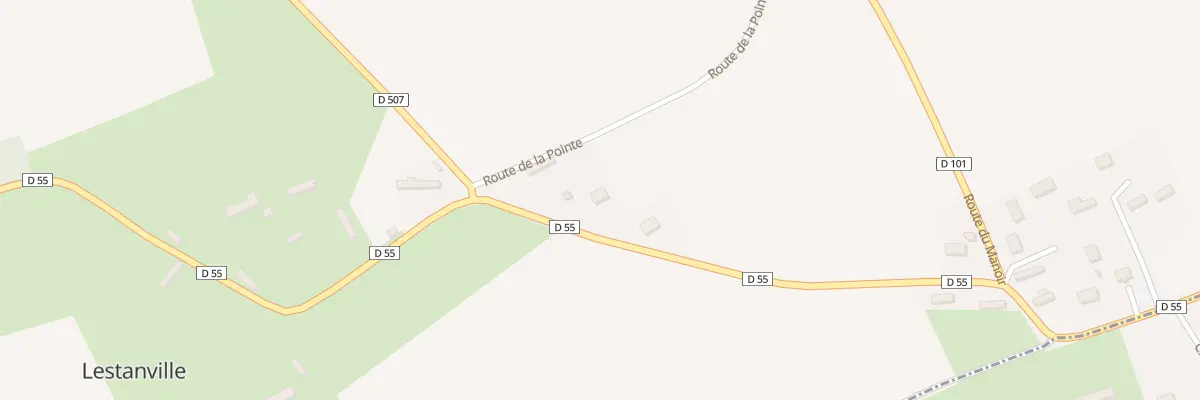 Plan du 310 Rte de l’Oree du Bois à Lestanville