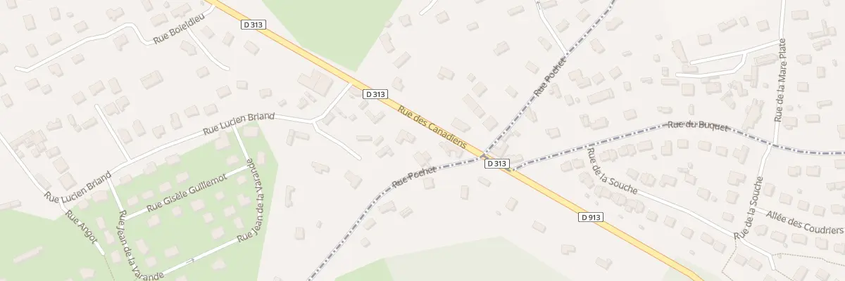 Plan du 1198 Rue des Canadiens à Saint-Ouen-du-Tilleul