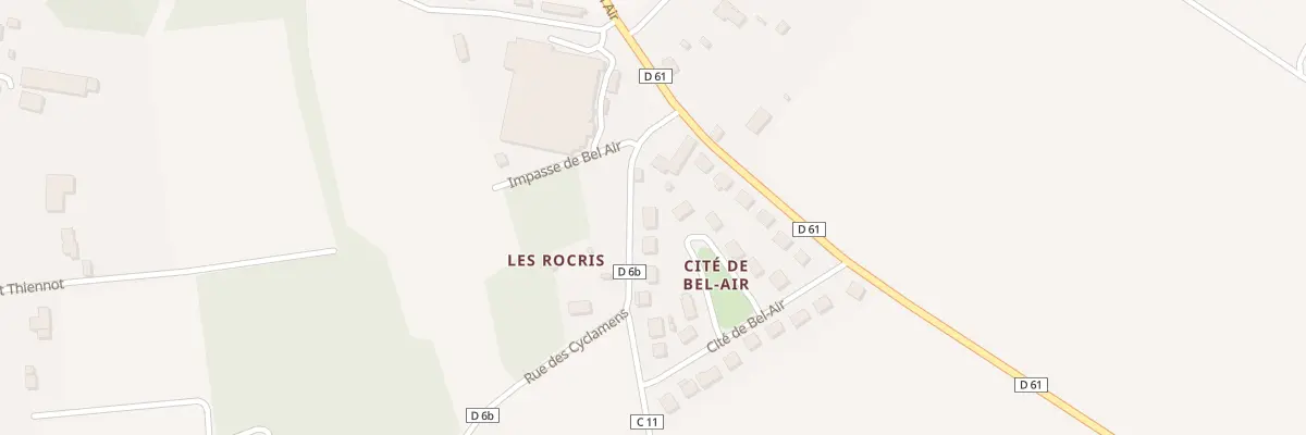 Plan du 3 Cité de Bel-air à Tournon-Saint-Martin
