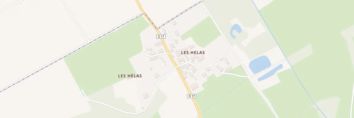 Plan du 243 Les Helas à Chambourg-sur-Indre