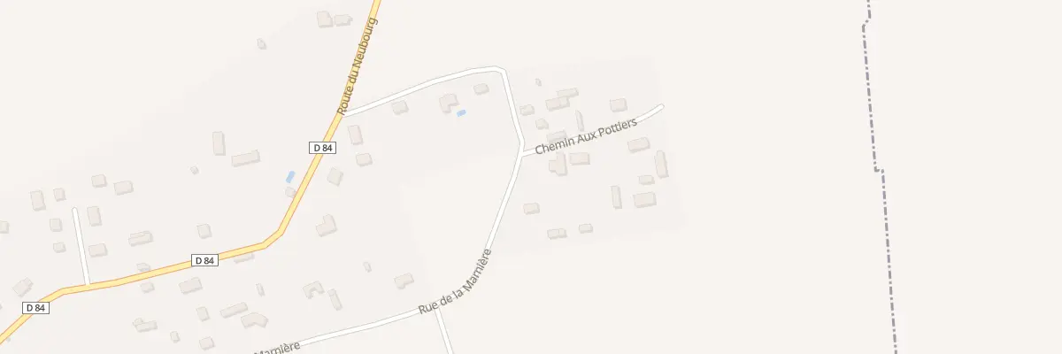 Plan du 2 Che aux Pottiers à Crestot