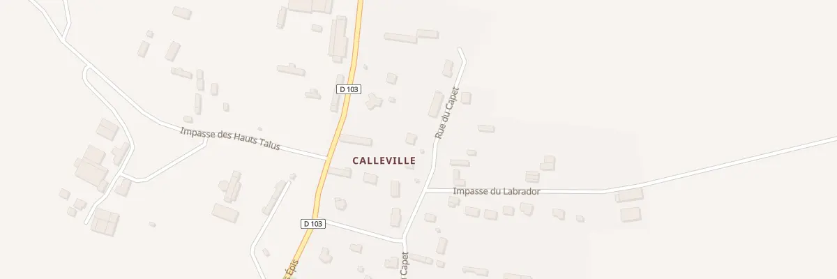 Plan du 887 Rue du Capet à Émanville