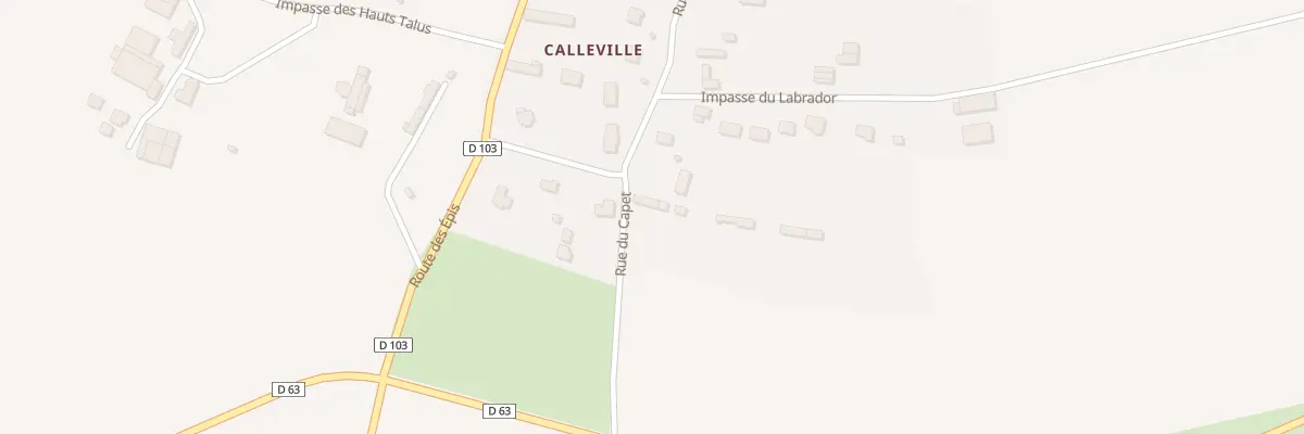 Plan du 766 Rue du Capet à Émanville