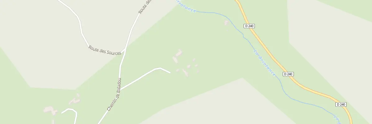 Plan du 125 Che de Baladou à Blanquefort-sur-Briolance