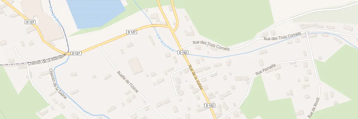 Plan du 93 Rue de la Vallée à Gueures