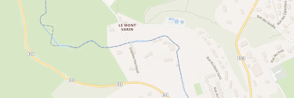 Plan du 44 Che du Perchevel à Imbleville