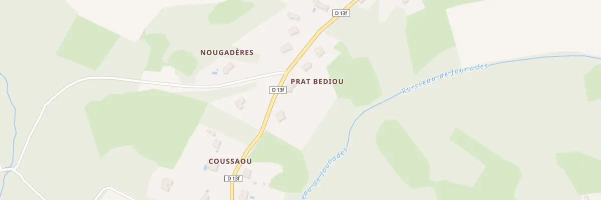 Plan du 5002F Prat Bediaou à Marignac-Laspeyres