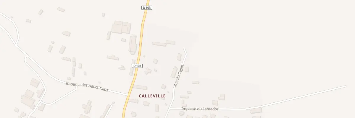 Plan du 999 Rue du Capet à Émanville