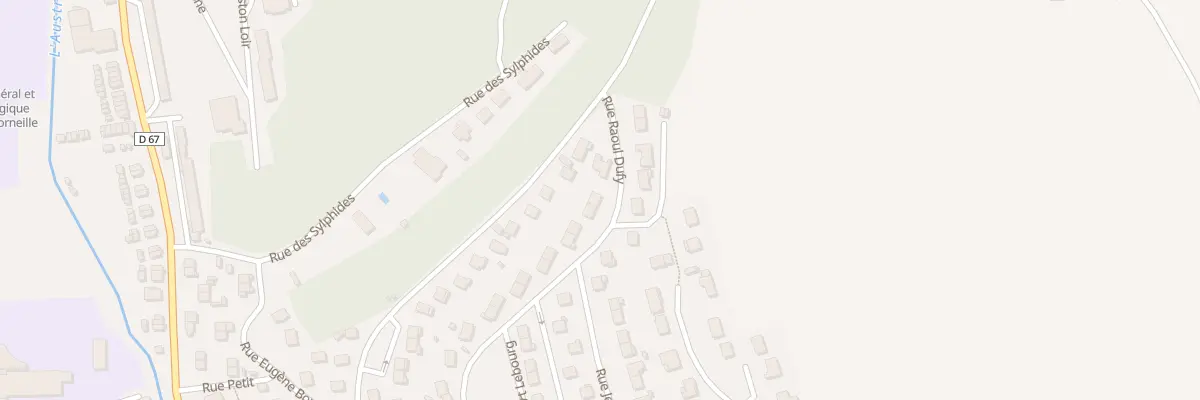 Plan du 26 Rue Raoul Dufy à Barentin