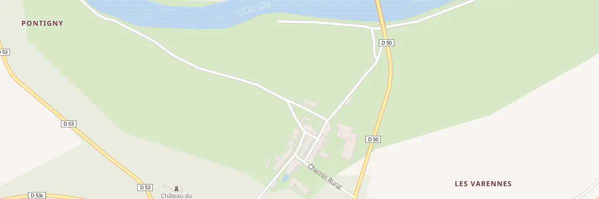 Plan du 4 La Croix Blanche à Ingrandes
