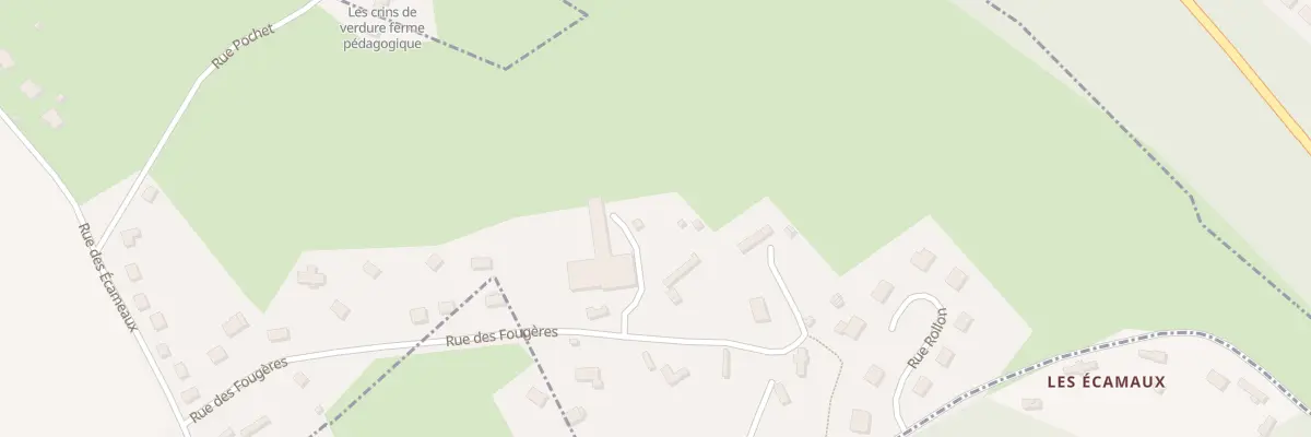 Plan du 391 Rue des Fougères à Saint-Ouen-du-Tilleul