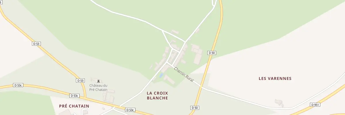 Plan du 9 La Croix Blanche à Ingrandes