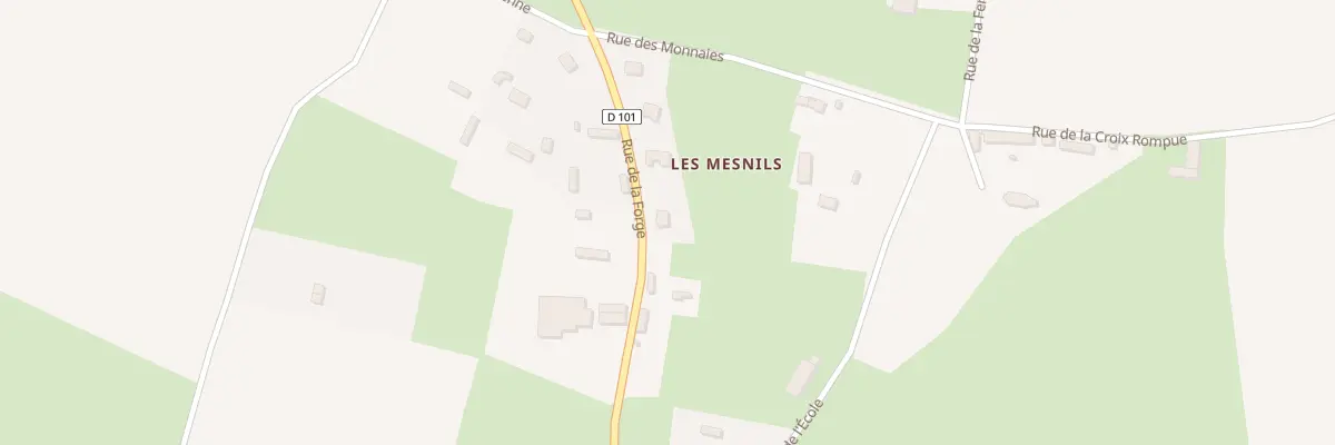 Plan du 4 Rue de la Forge à Lammerville