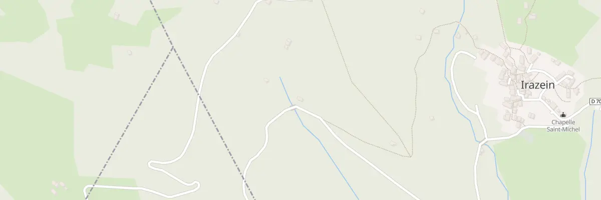 Plan du 5222 L’Hosque à Bonac-Irazein