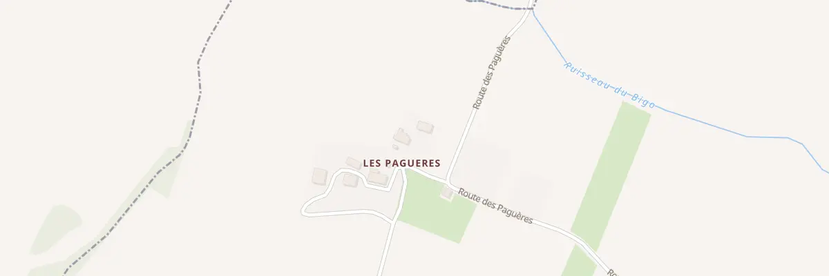 Plan du 5048 Les Pagueres à Cazaux-Savès