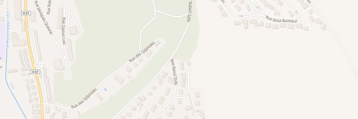 Plan du 10 Imp J B Deshayes de Colleville à Barentin