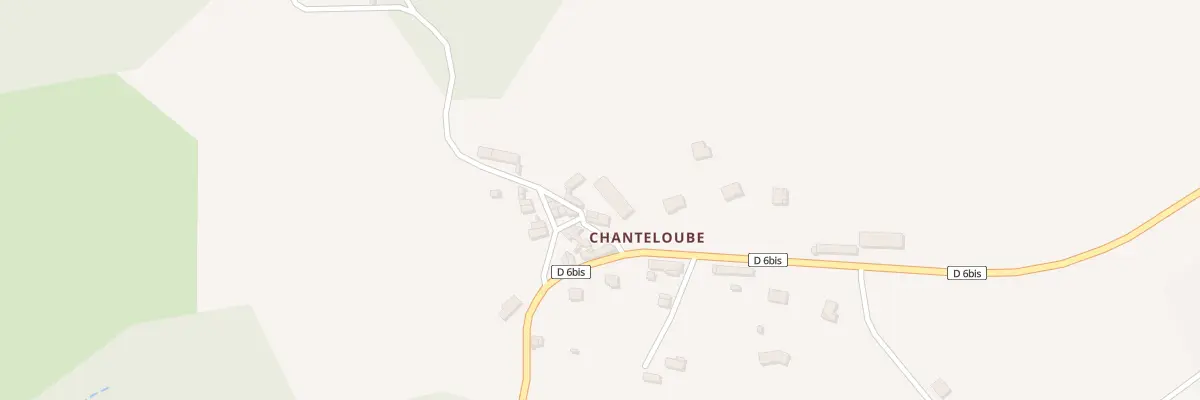 Plan du 5698 Chanteloube à Châlus