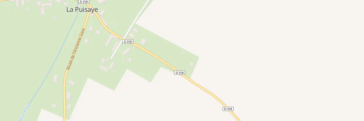Plan du 11 Rte de la Verrerie à La Puisaye