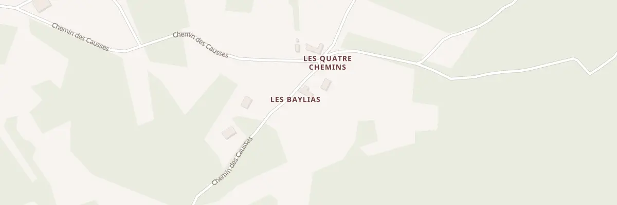 Plan du 43 Las Baylias à Montagnac-d’Auberoche