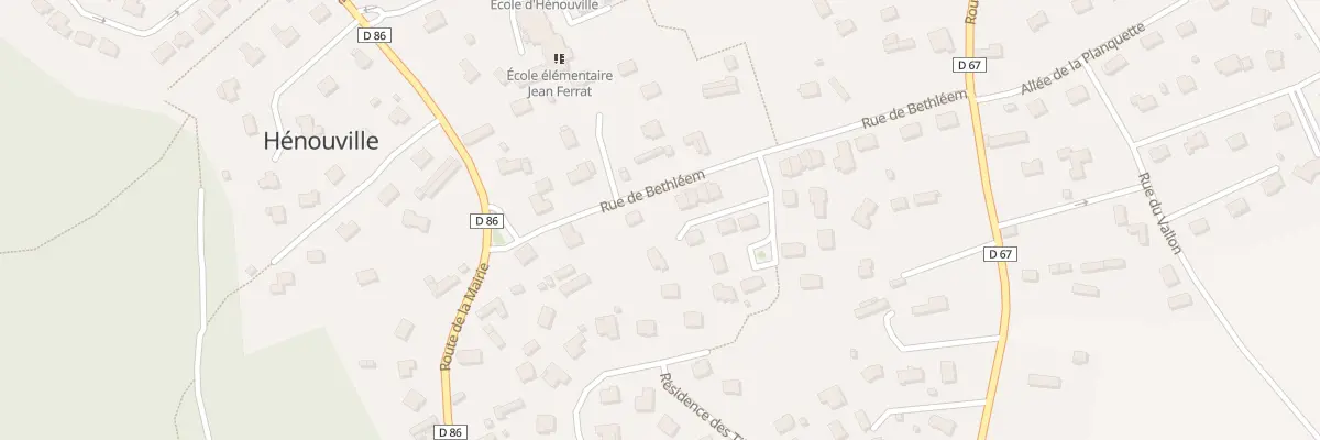 Plan du 125 Rue de Bethléem à Hénouville