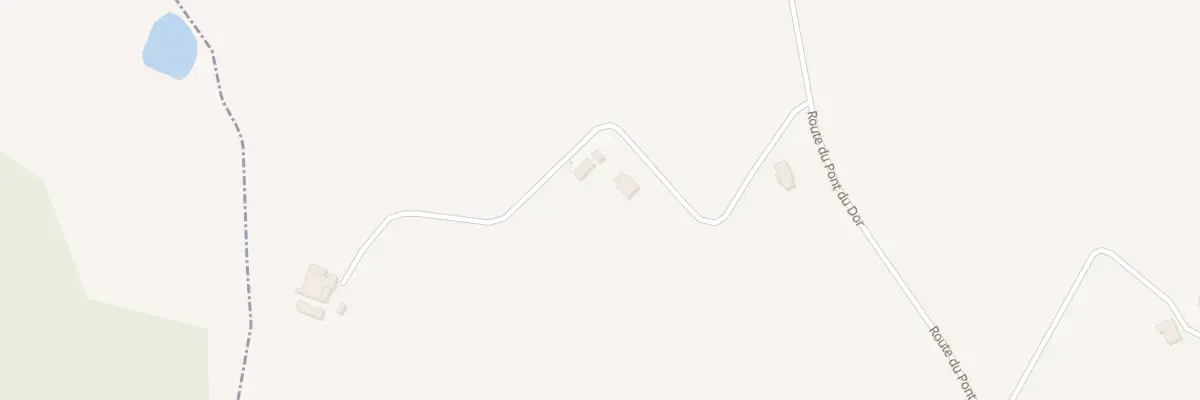 Plan du 2641 Rte du Pont du Dor à Bourlens