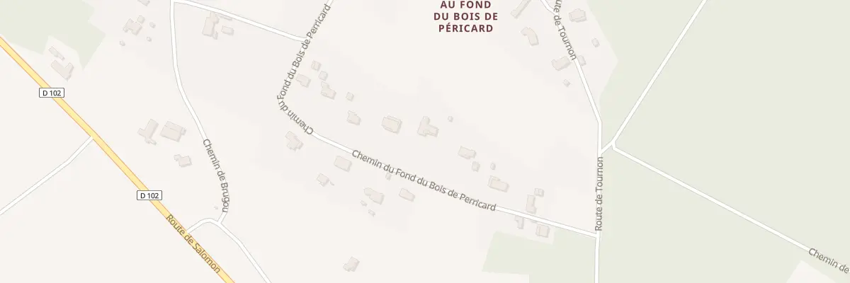 Plan du 639 Che fond du bois de Perricard à Montayral