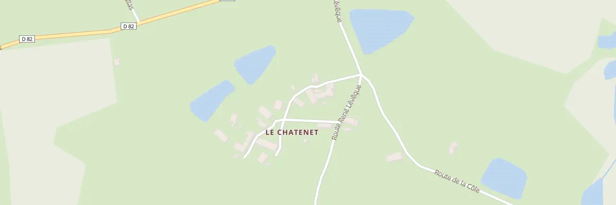 Plan du 153 Le Chatenet à Firbeix