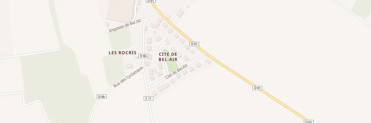 Plan du 5782 Bel Air à Tournon-Saint-Martin