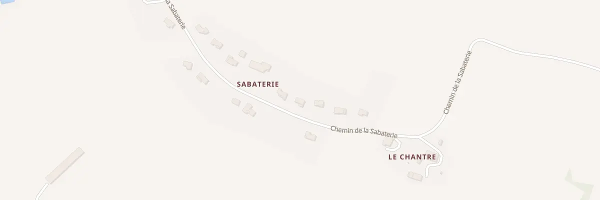 Plan du 411 Chem de la Sabaterie à Frégouville