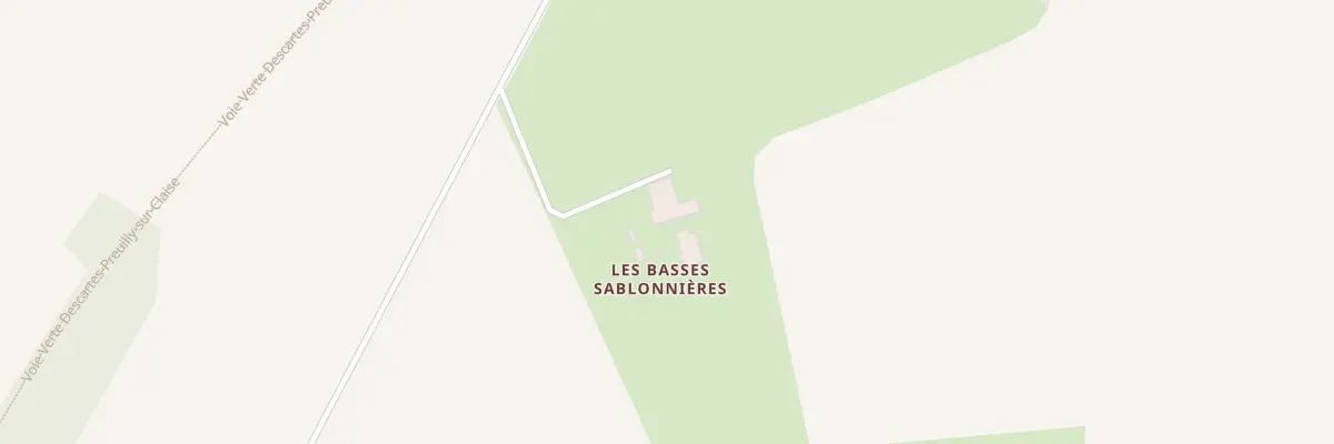 Plan du 507 Les Basses Sablonnières à Bossay-sur-Claise
