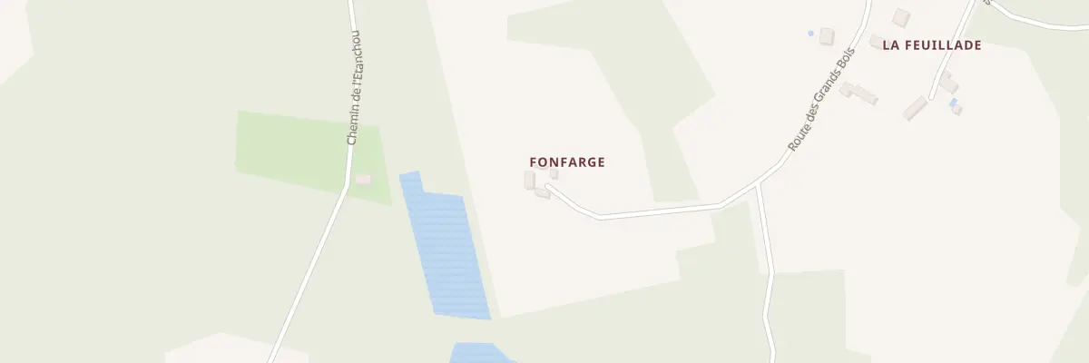 Plan du 68 Fonfarge à Limeyrat
