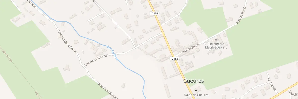 Plan du 3 Rue de la Source à Gueures