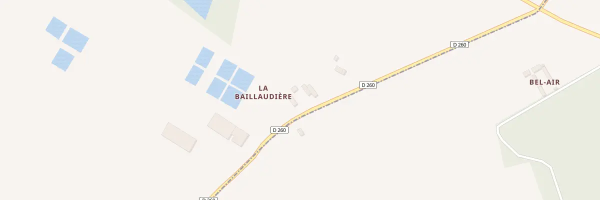 Plan du 7 La Baillaudière à Chanceaux-près-Loches
