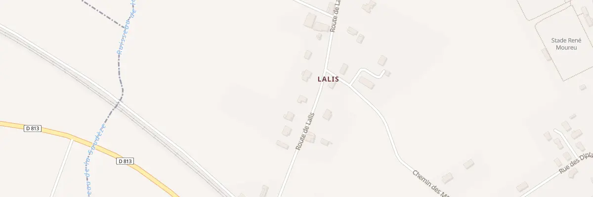 Plan du 5022 Rte de Lalis à Malause