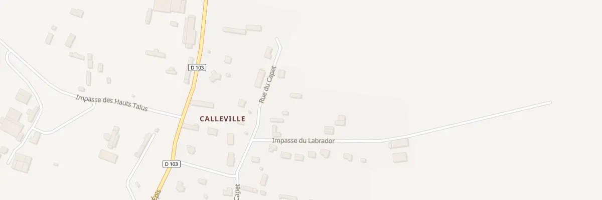 Plan du 884 Rue du Capet à Émanville