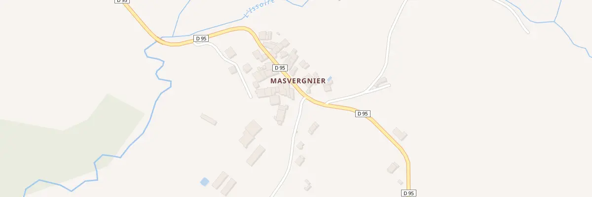 Plan du 58 Masvergnier à Val d’Issoire
