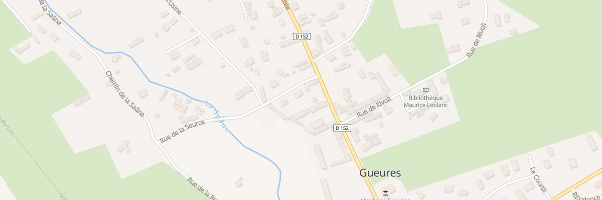 Plan du 1 Rue de la Source à Gueures
