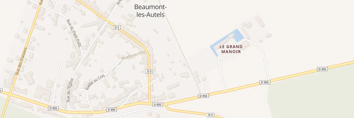 Plan du 11 Rte d’Orléans à Beaumont-les-Autels