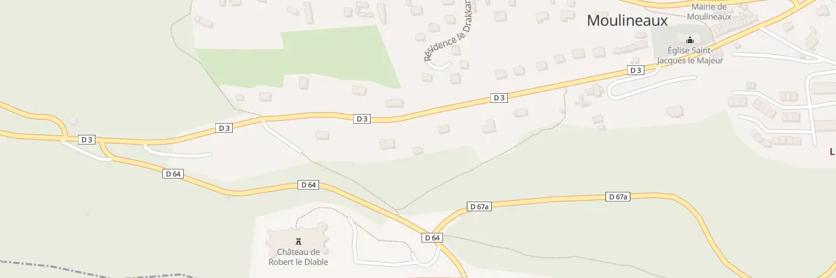 Plan du 897 Rue du Lt Jacques Hergault à Moulineaux
