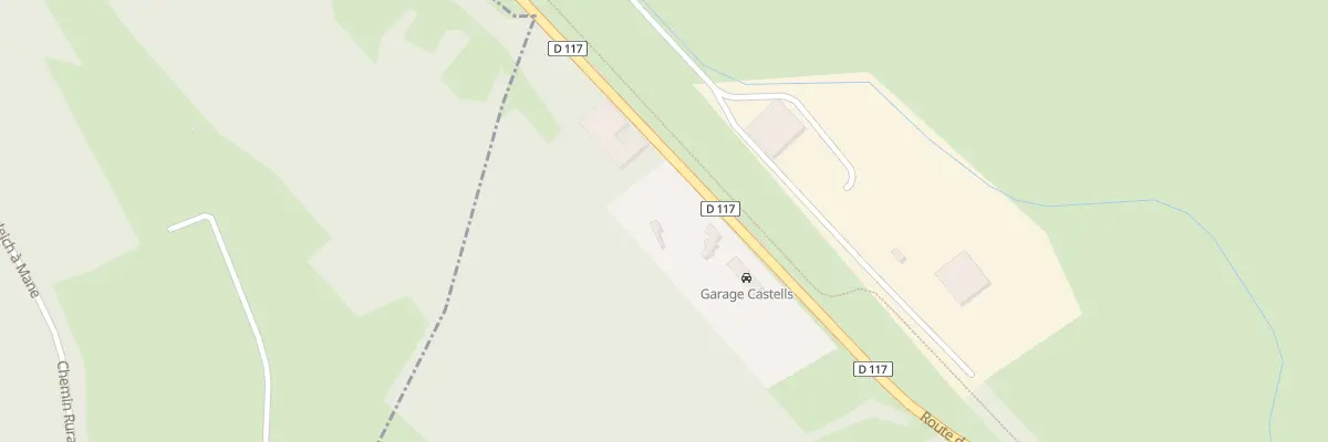 Plan du 3 Les Sarrats à His
