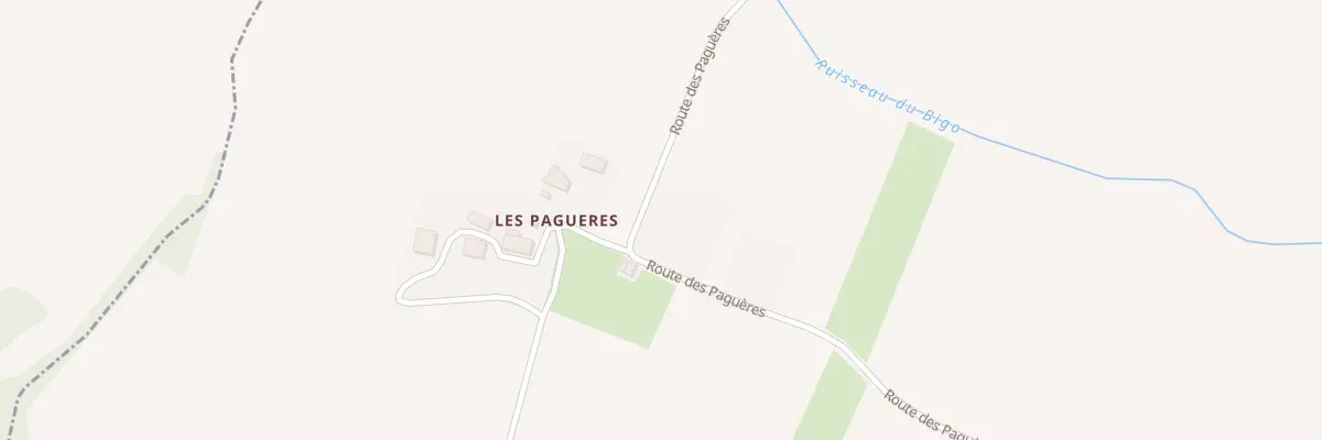 Plan du 5301 Les Pagueres à Cazaux-Savès