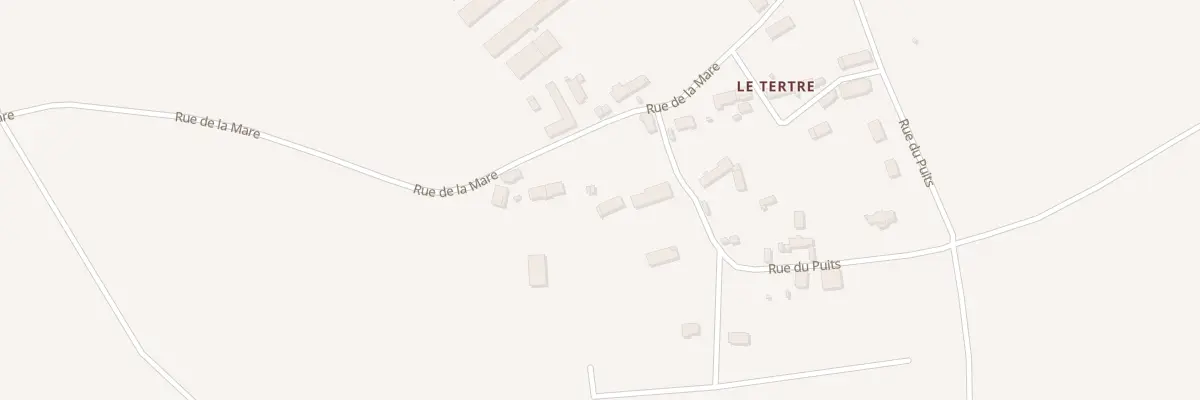 Plan du 7 Rue de la Mare à Épuisay