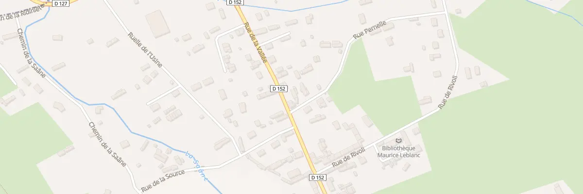 Plan du 84 Rue de la Vallée à Gueures