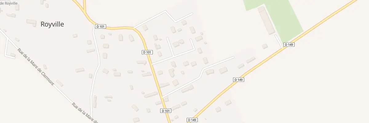 Plan du 4 Lot Communal à Royville