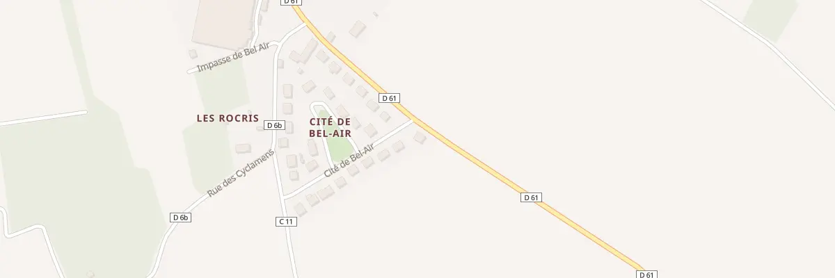 Plan du 36 Rue de Bel-air à Tournon-Saint-Martin