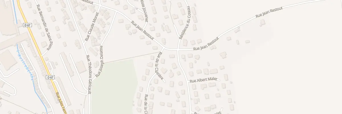 Plan du 71 Rue Jean Restout à Barentin